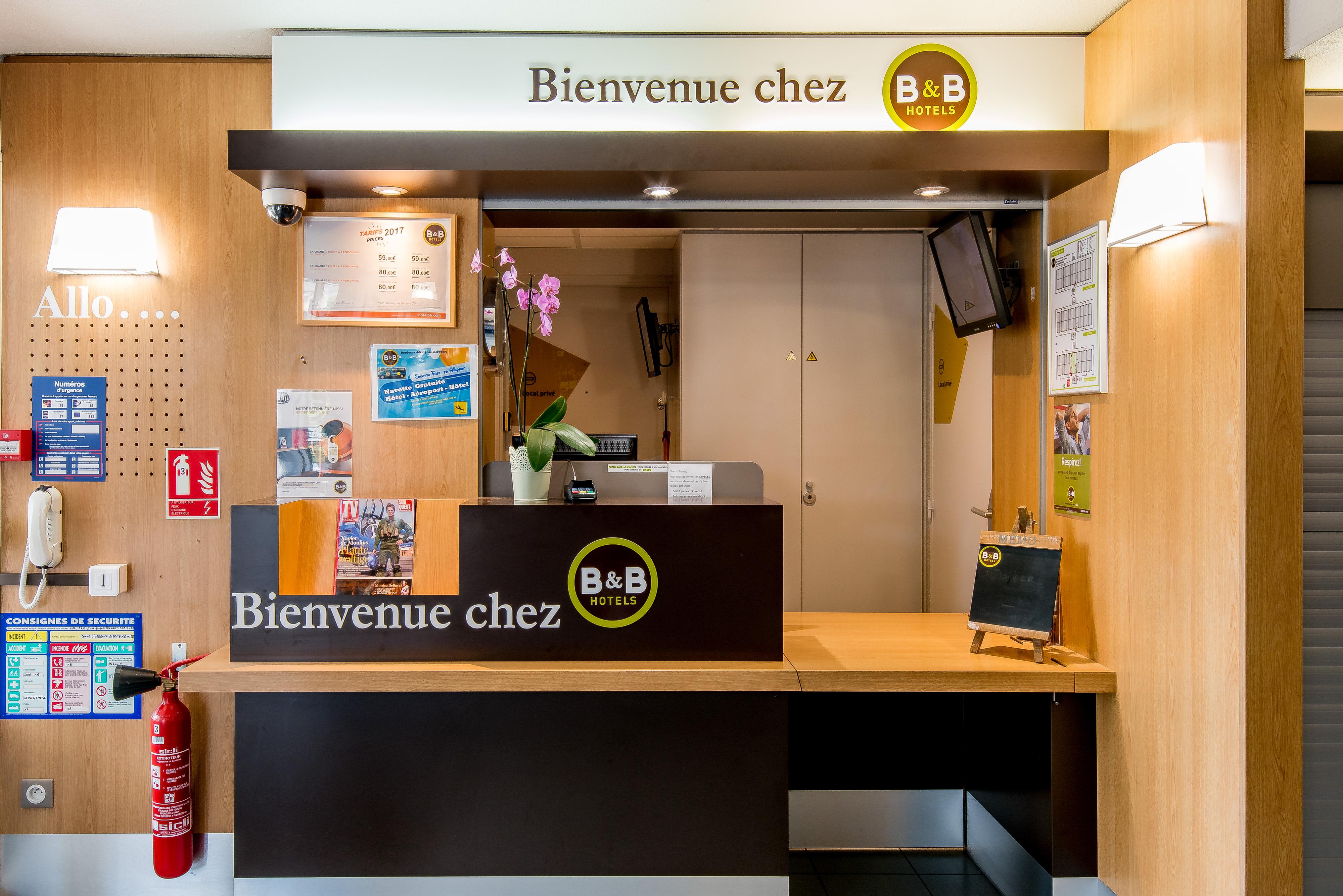 B&B Hotel Bordeaux Merignac Hotel De Ville Exterior photo